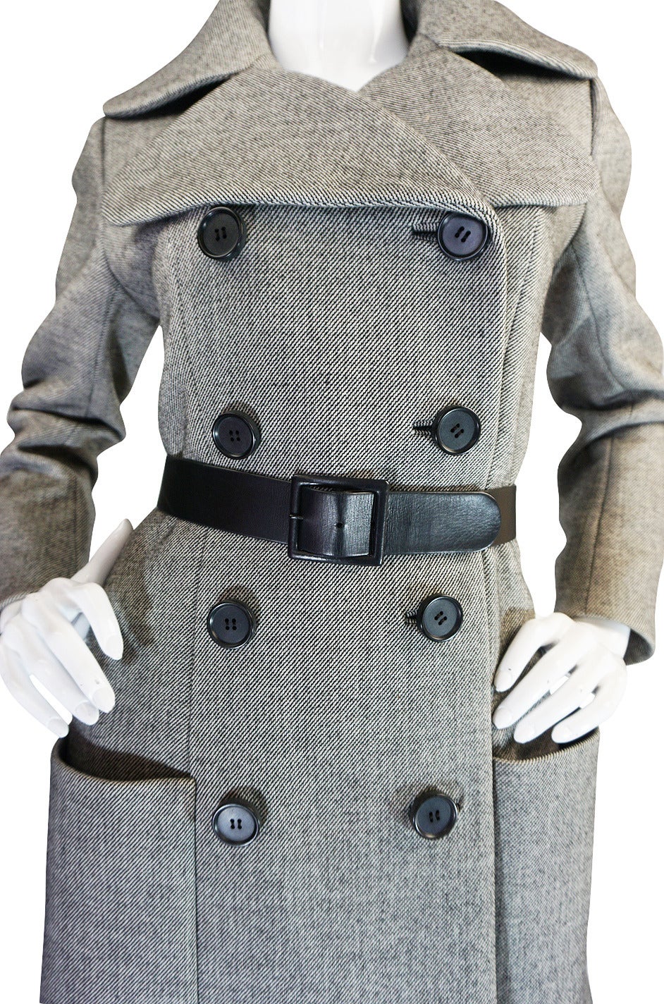 1960s Beautifully Tailored Norman Norell Couture Coat 3