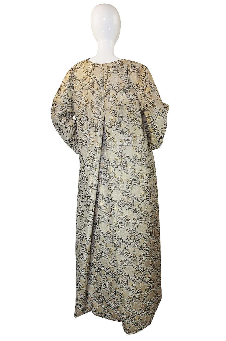 Rare 1960s Stavropoulos Golden Opera Coat at 1stdibs