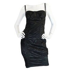 S/S 1992 Vestido corsé corpiño Dolce & Gabbana Lingerie Rare