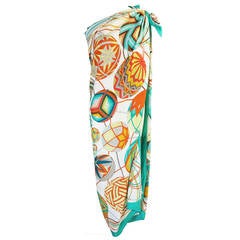 Recent Huge 140cm Cashmere 
Silk Hermes Scarf