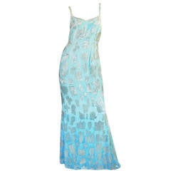 Fall 1994 Rare Fully Beaded Todd Oldham Runway Gown 3