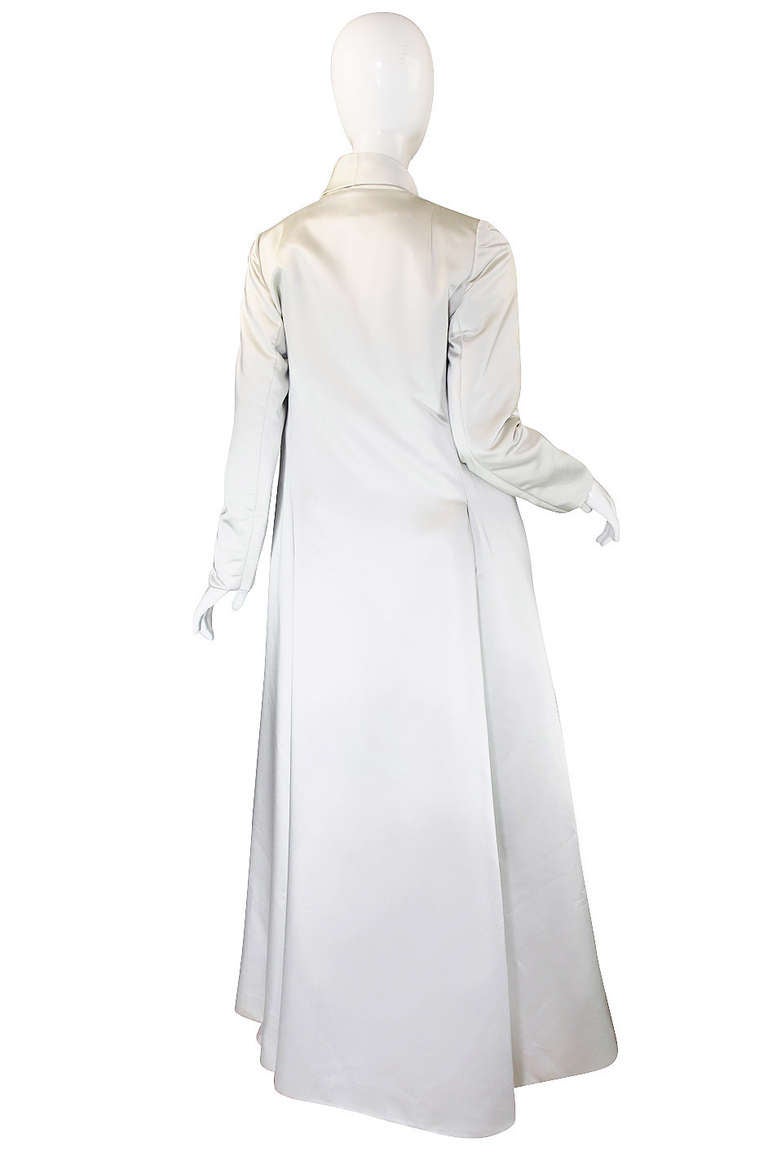 1960s Phenomenal Roger Feres Silk Opera Coat