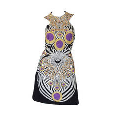 Recent Metallic Embroidery Manish Arora Dress