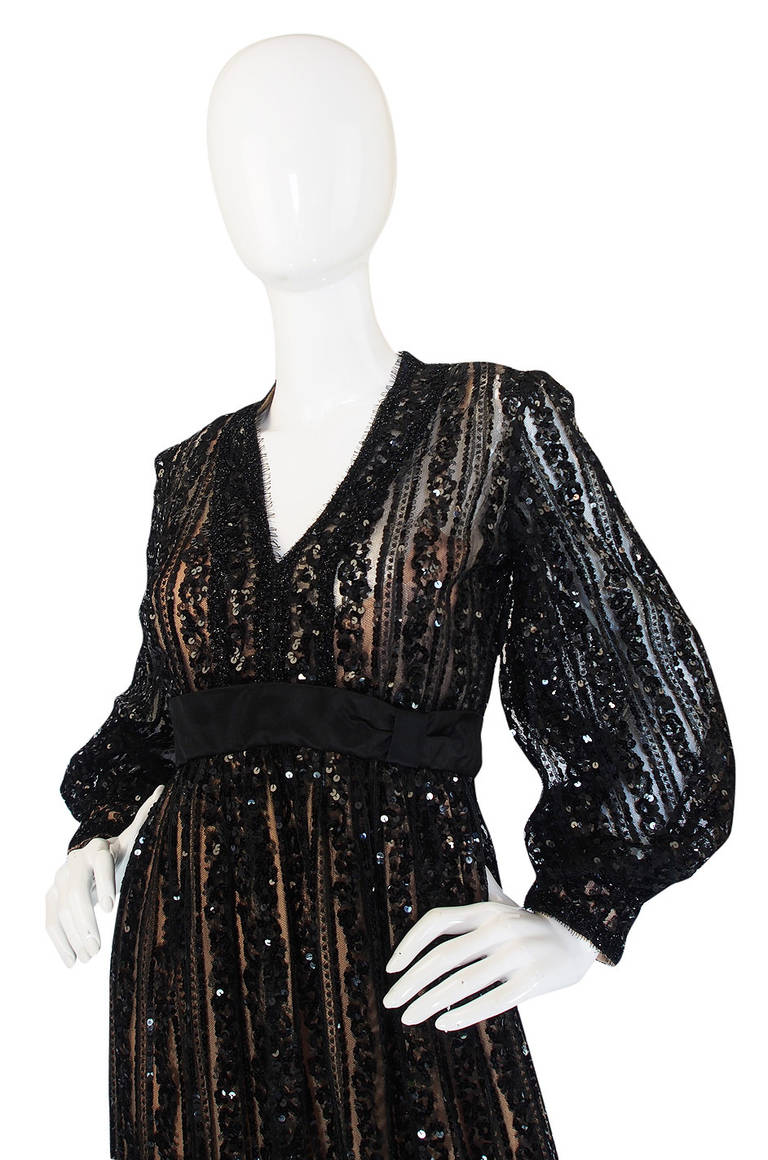 Exceptional 1960s Sequin Donald Brooks Dress at 1stDibs