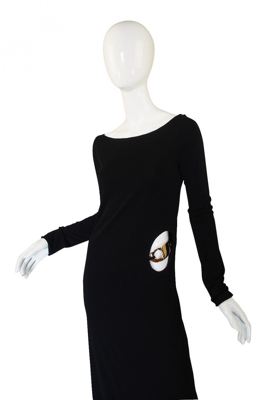 gucci keyhole dress