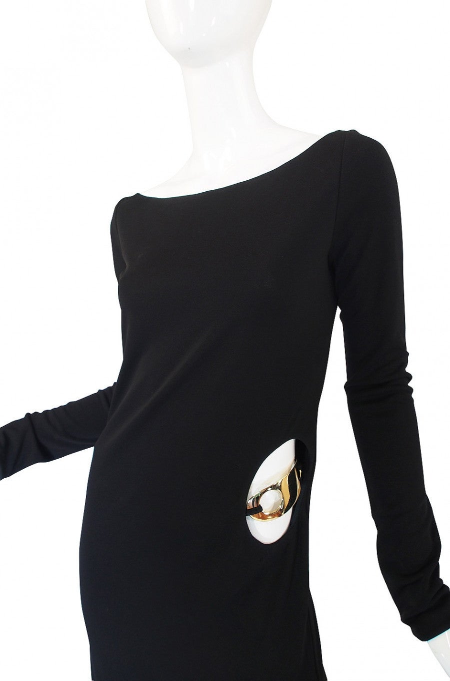 Documented F/W 1996 Tom Ford for Gucci KeyHole Gown In Excellent Condition In Rockwood, ON