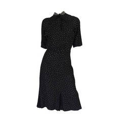 Rare 1940s Eisenberg and Sons Studded Dress