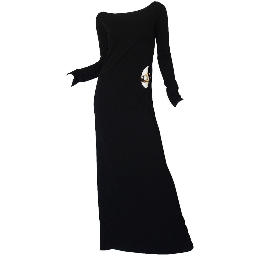 Documented F/W 1996 Tom Ford for Gucci KeyHole Gown
