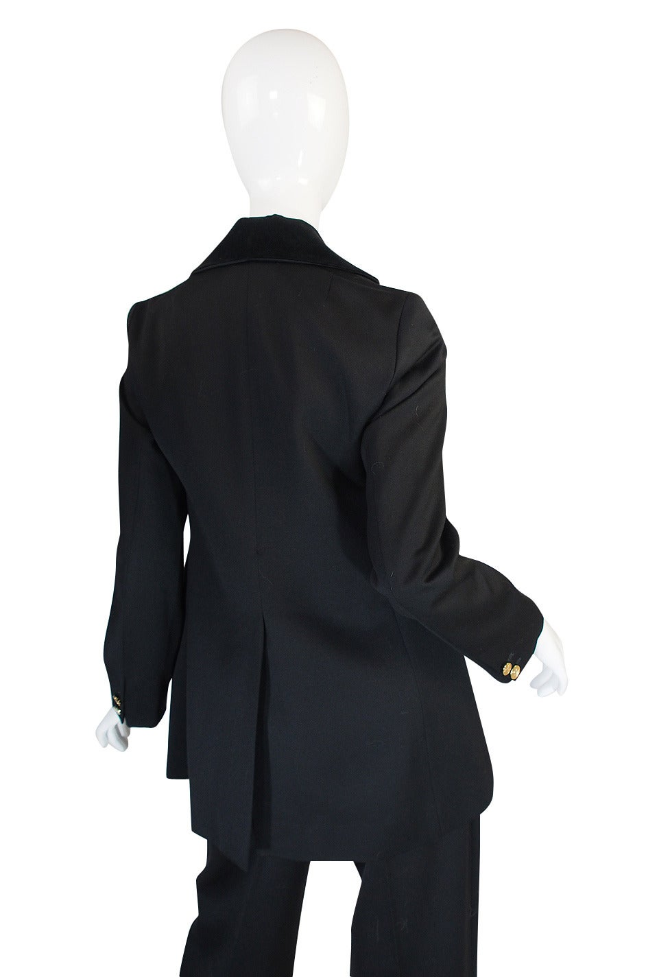 Rare 1990s Vivienne Westwood Black Tuxedo Suit at 1stdibs