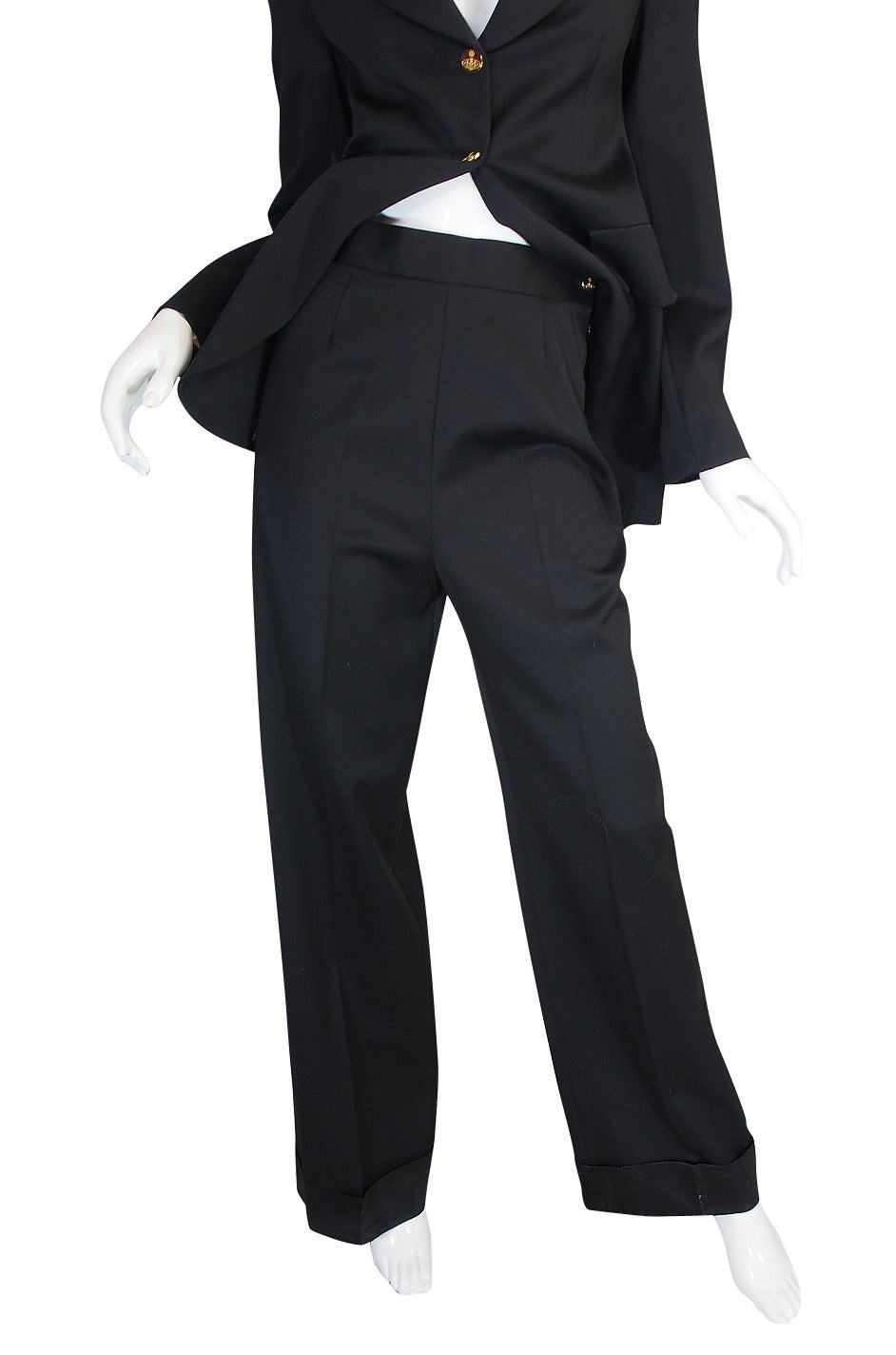 Rare 1990s Vivienne Westwood Black Tuxedo Suit 3