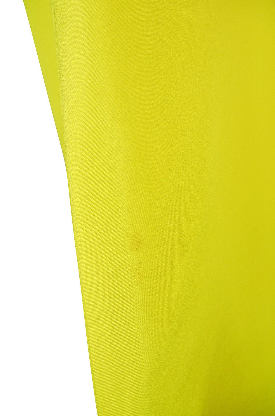 Rare 1960s Custom Sculptural Yellow Givenchy Gown 4