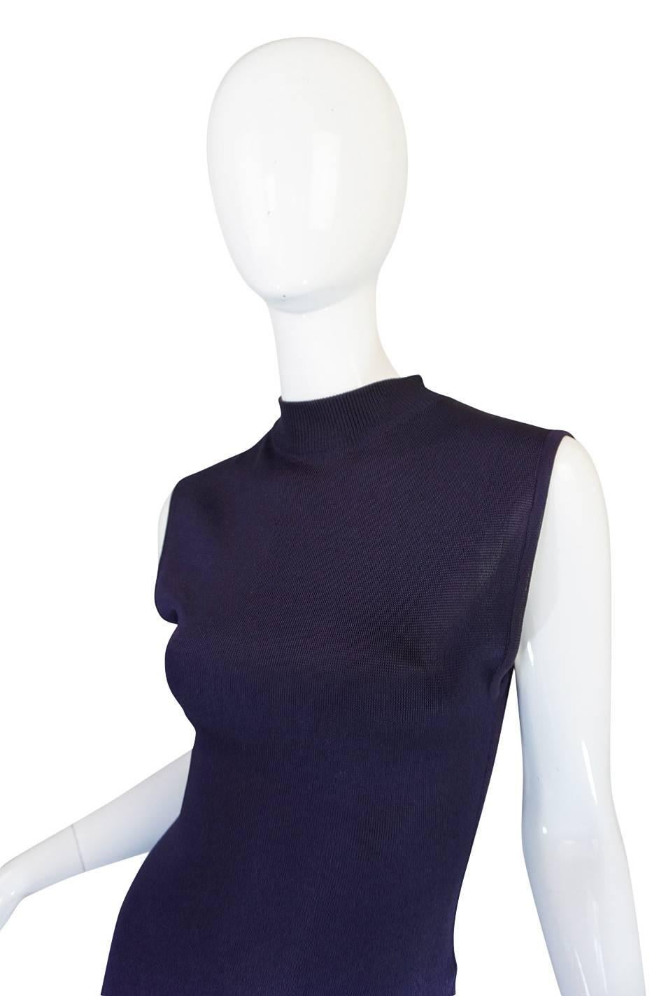 1980s Early Azzedine Alaia Dress & Jacket Purple Set In Excellent Condition In Rockwood, ON
