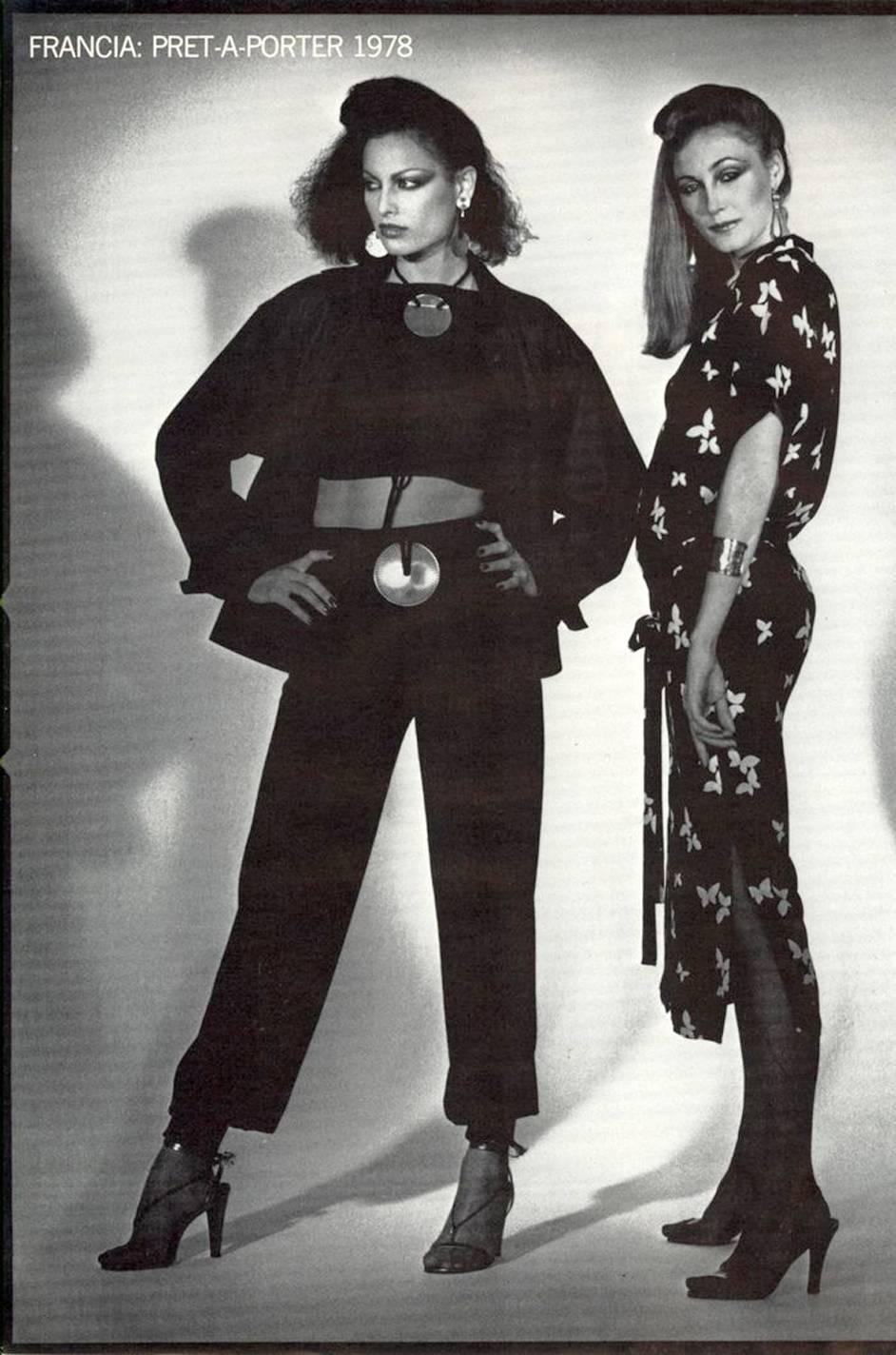 Well Documented 1978 Yves Saint Laurent Butterfly Dress 6