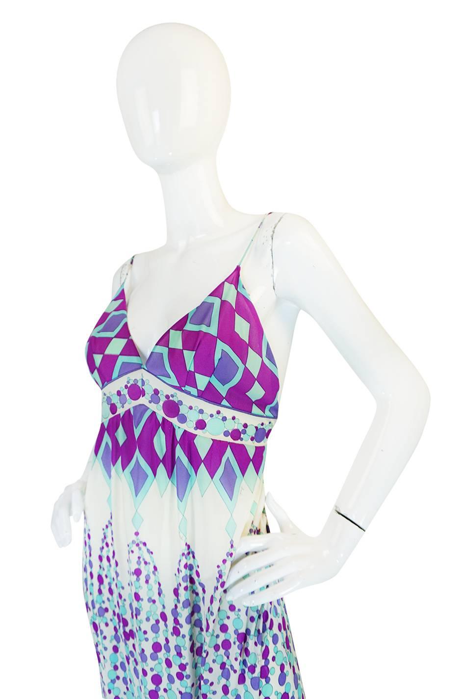 1960s Geometric Print Emilio Pucci for Formfit Rogers 2