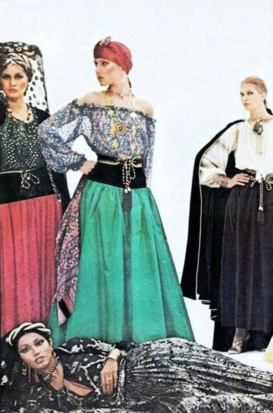 yves saint laurent russian collection 1976