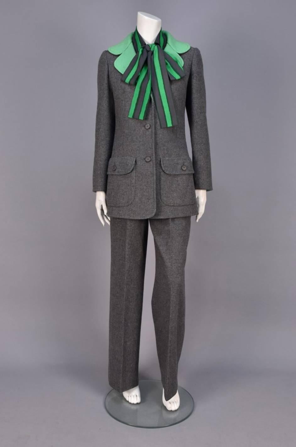 1972 Demi-Couture Marc Bohan Christian Dior 5-Piece Suit Set 5
