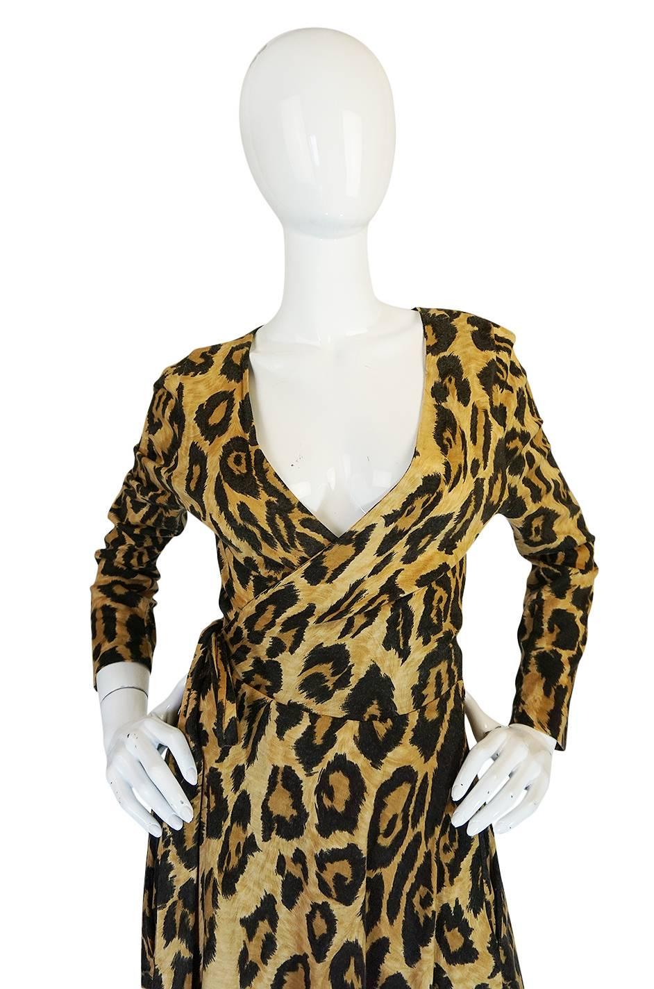 diane von furstenberg leopard dress