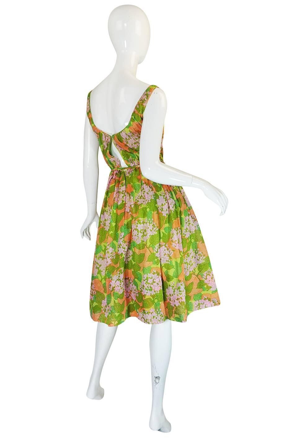 I have not found a Hannah Troy dress in ages and am so pleased to have such a fine example of her work in the shop. She designed clothes, which relied heavily on the designs coming out of the Italian couturiers, from the late 30s to the early 60s.