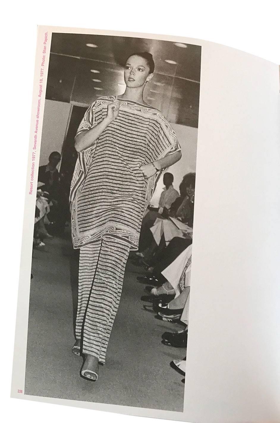 Resort 1977 Halston Bias Spiral Cut Silk Caftan Dress 5