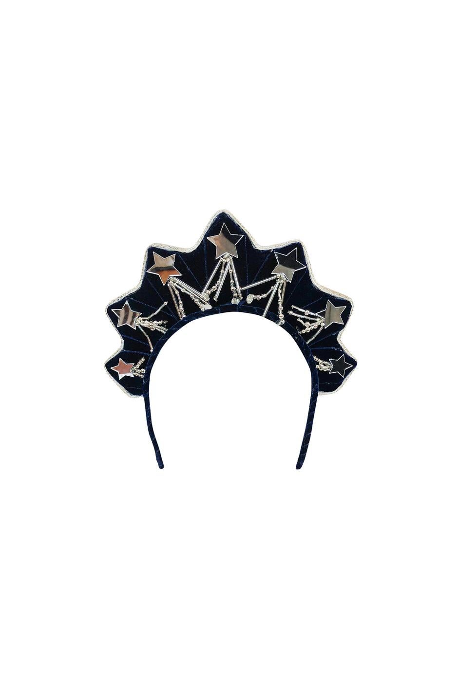 I am extremely pleased to launch this exclusive collection of headpieces by the talented Lucia Echavarría of the Magnetic Midnight label. This is the first of a series of collaborations that will draw inspiration from some of the most famous