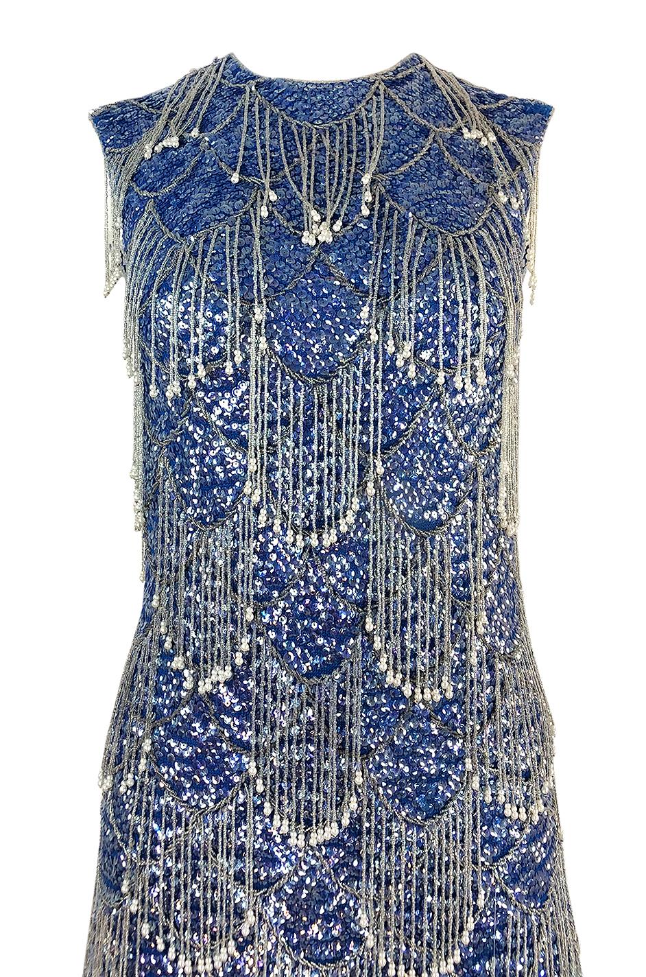 1950s Sorelle Fontana Alta Moda Couture Sequin, Bead & Pearl Dress 1