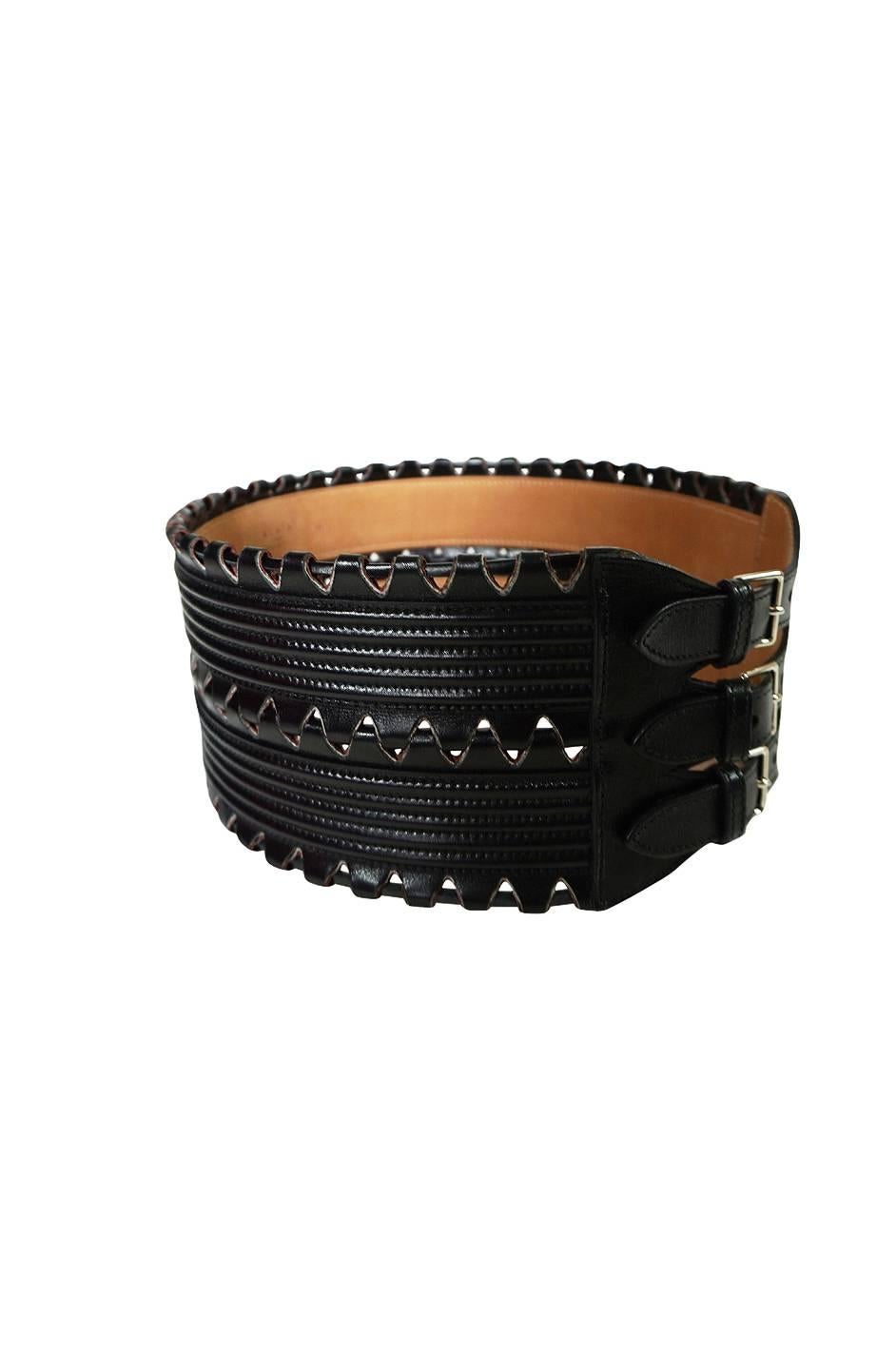 Women's 2014 Azzedine Alaia Corset Belt NWT Originally $3200