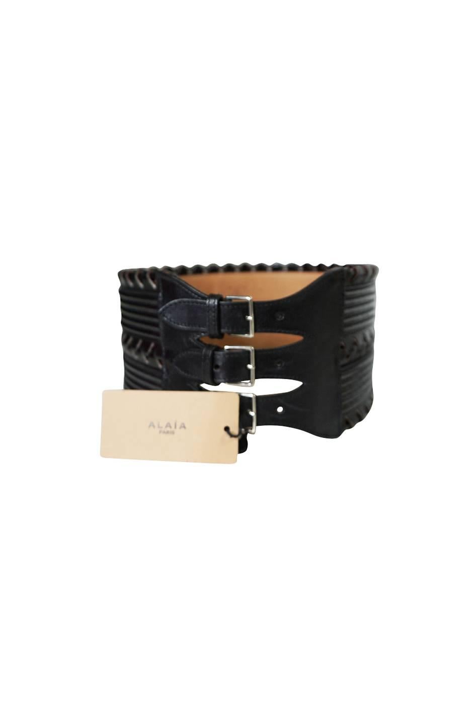 2014 Azzedine Alaia Corset Belt NWT Originally $3200 1