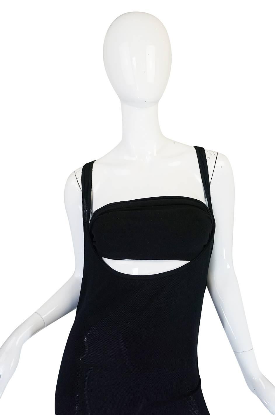 Spring 1990 Azzedine Alaia Scooped Front 