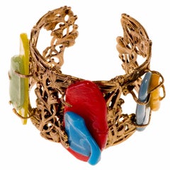 A Stunning Nina Ricci 'Haute Couture'  Runway Cuff