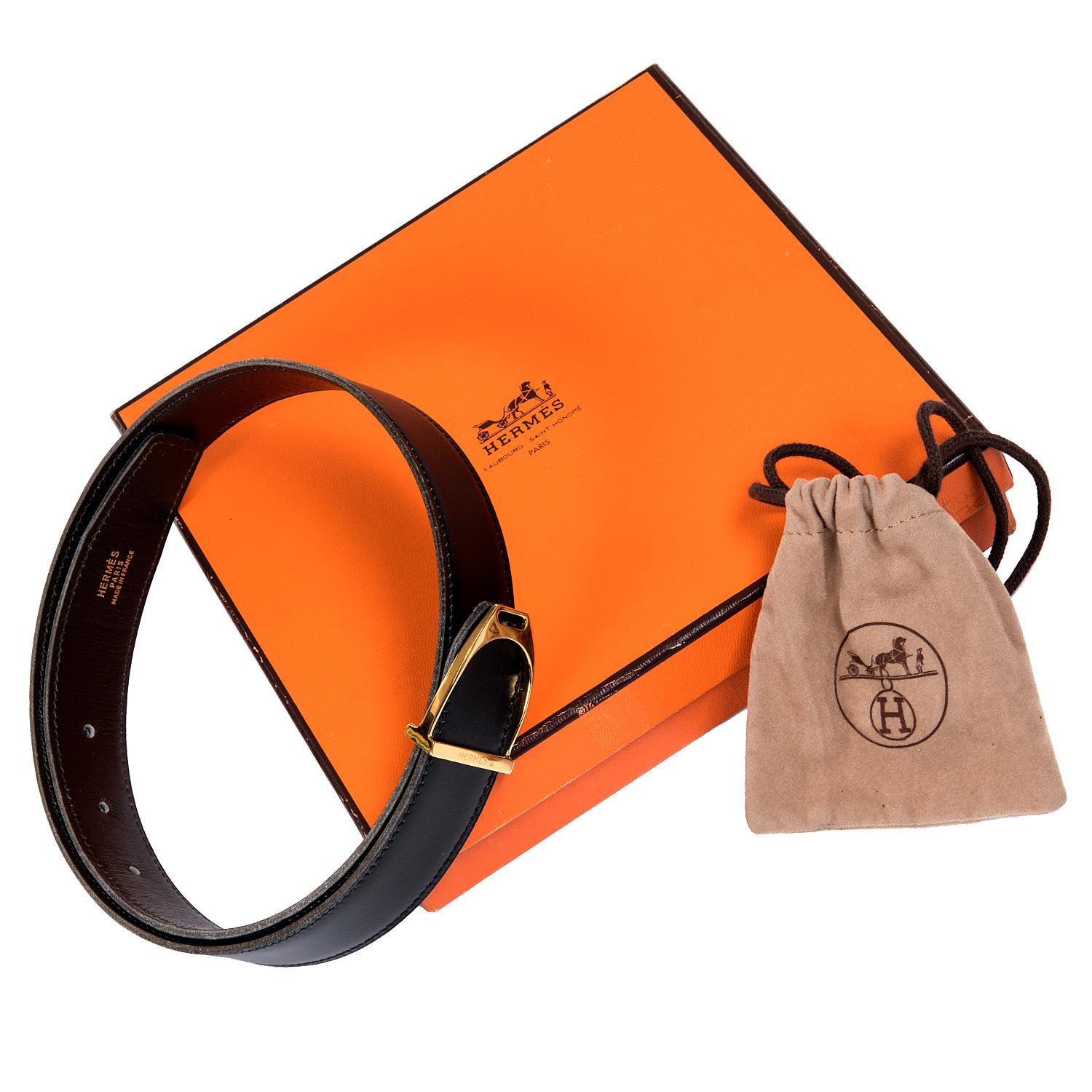 hermes stirrup belt