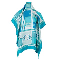 Hermes Vintage Silk Scarf 'Les Coupe' by Francoise de la Perriere