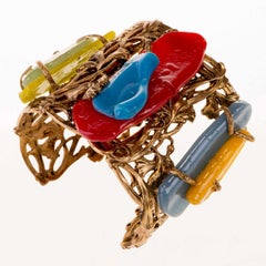 A Stunning Nina Ricci 'Haute Couture'  Runway Cuff