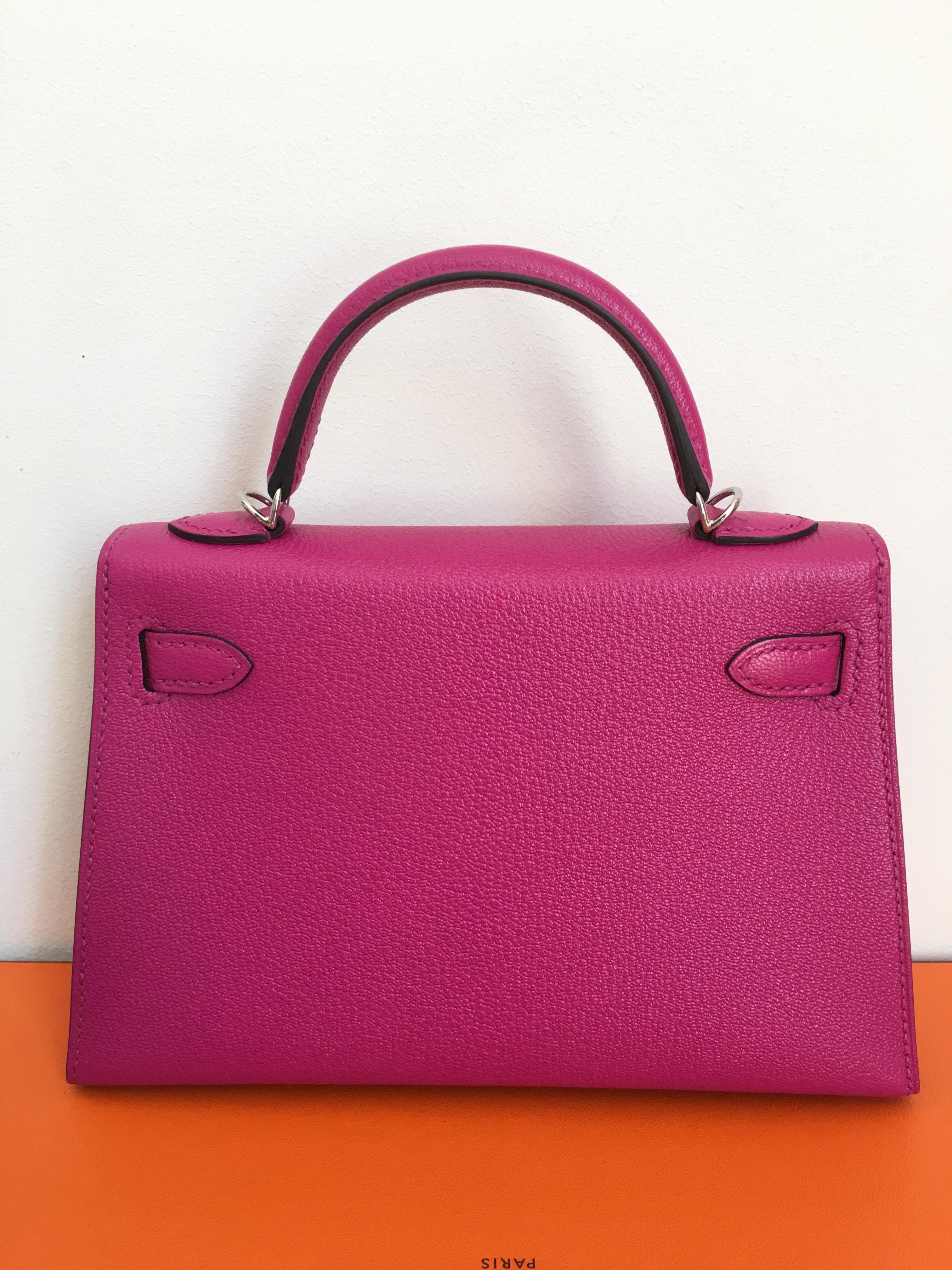 hermes kelly rose pourpre