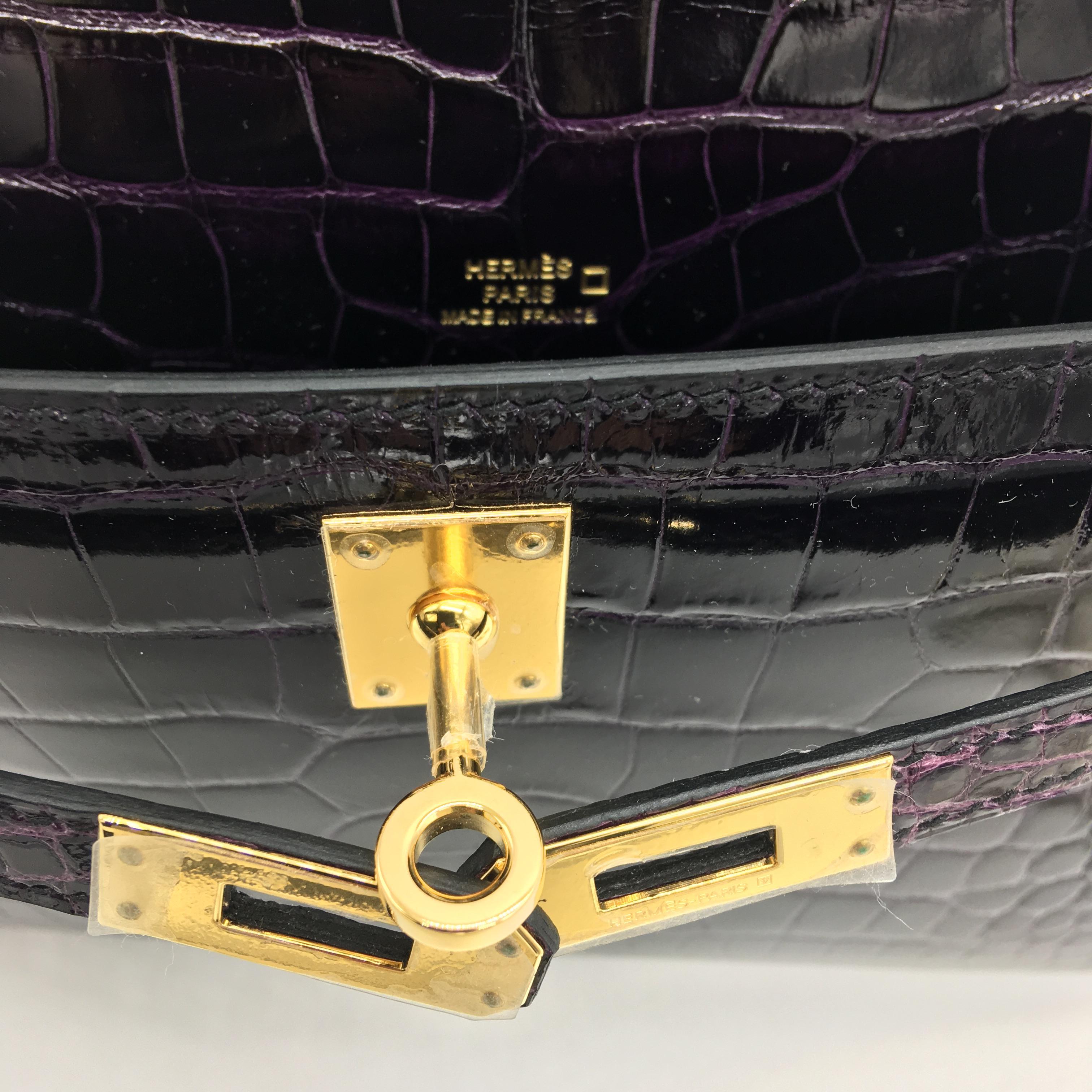 kelly pochette croc