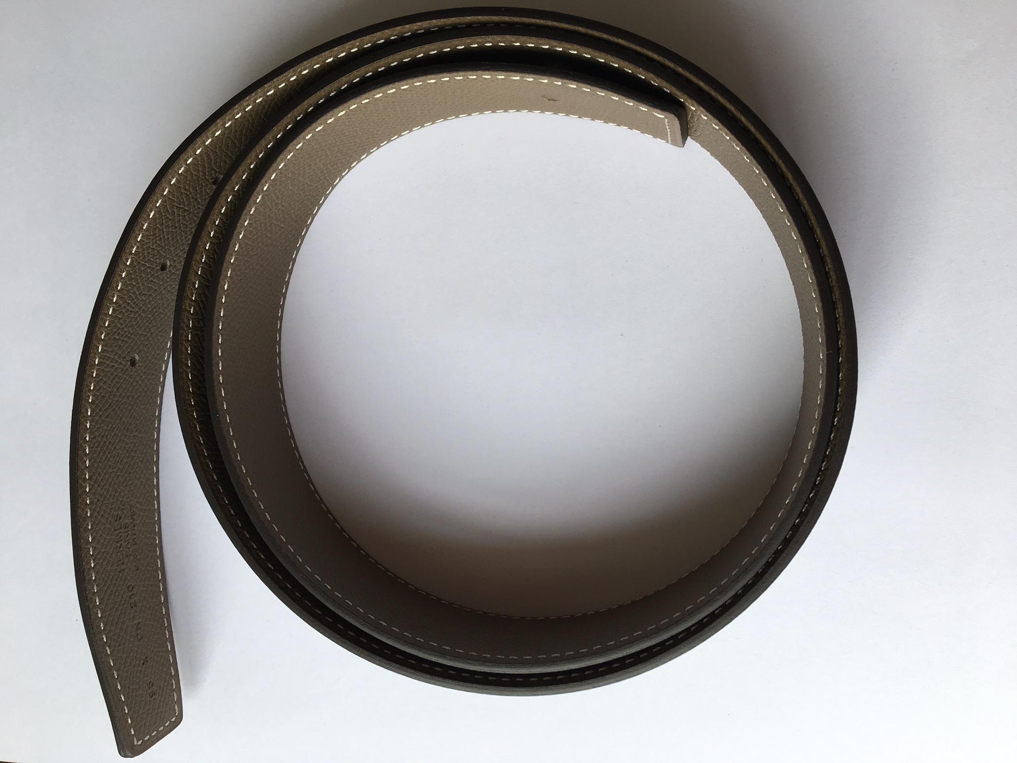 Black Hermes reversible Idem Belt For Sale