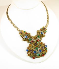 Victorian Austro-Hungarian Bejeweled Crystal Parure 1870s