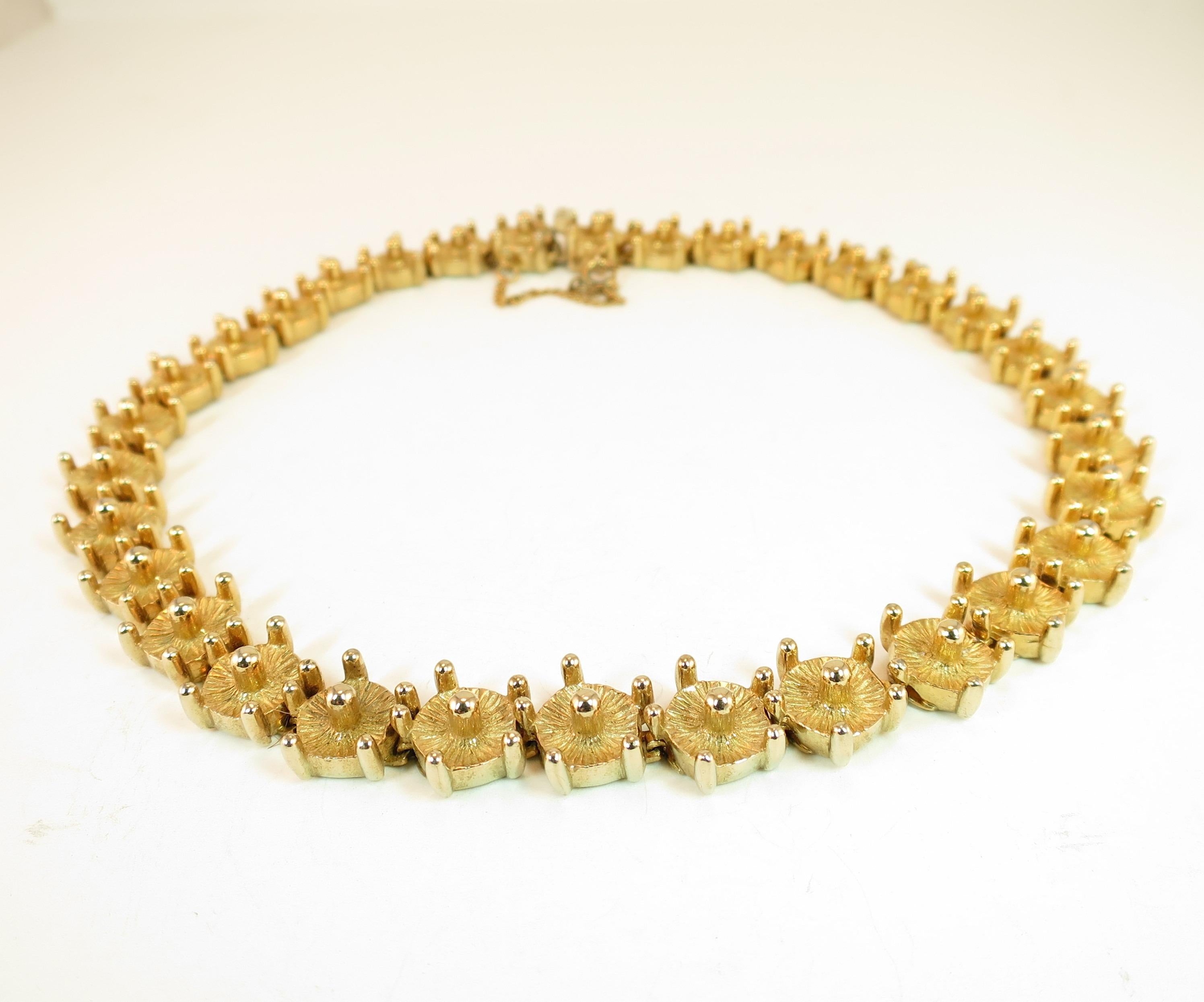Modernist Mid-Century Modern Castlecliff Geometric Necklace & Bracelet Suite 1960s For Sale