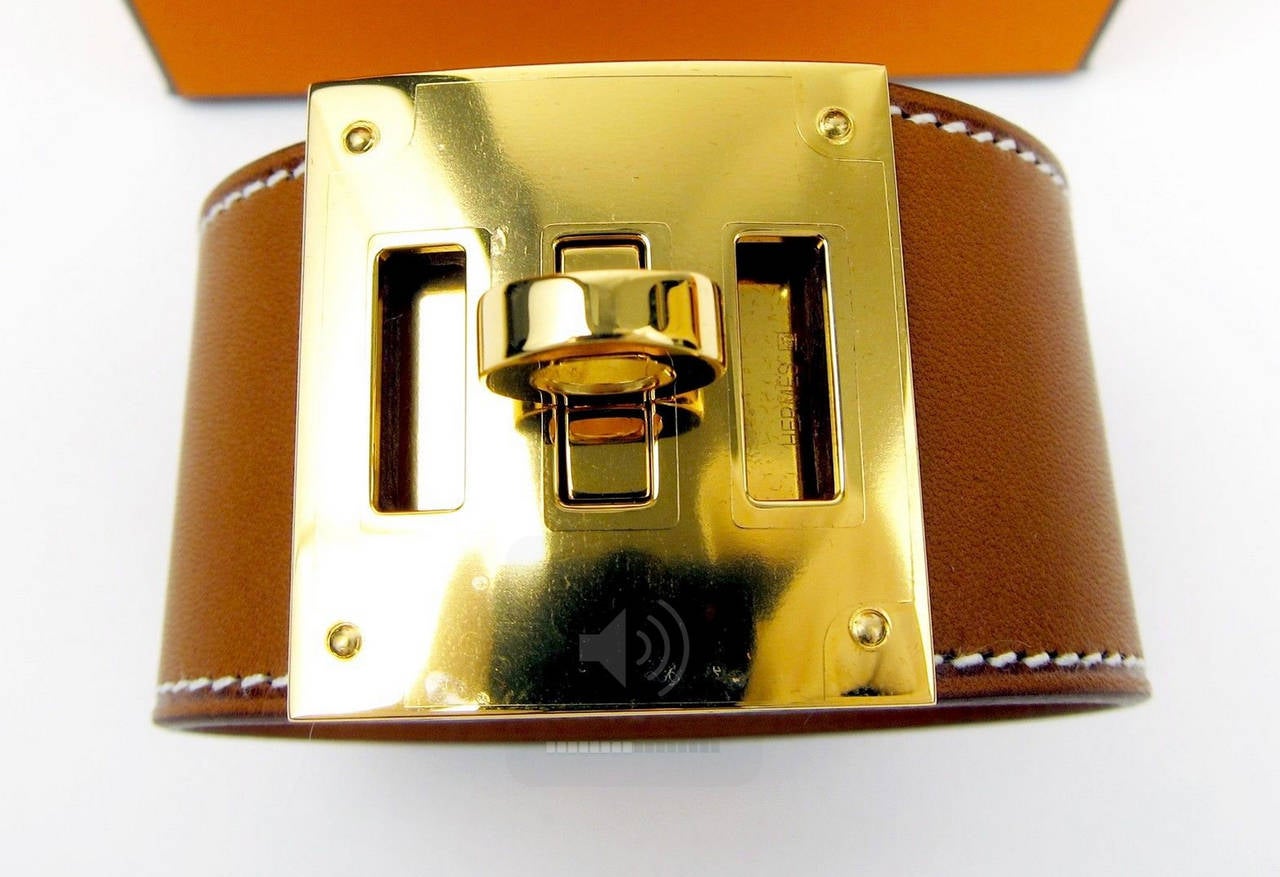 Women's Hermes Fauve Barenia Kelly Dog Gold Hardware GHW Iconic