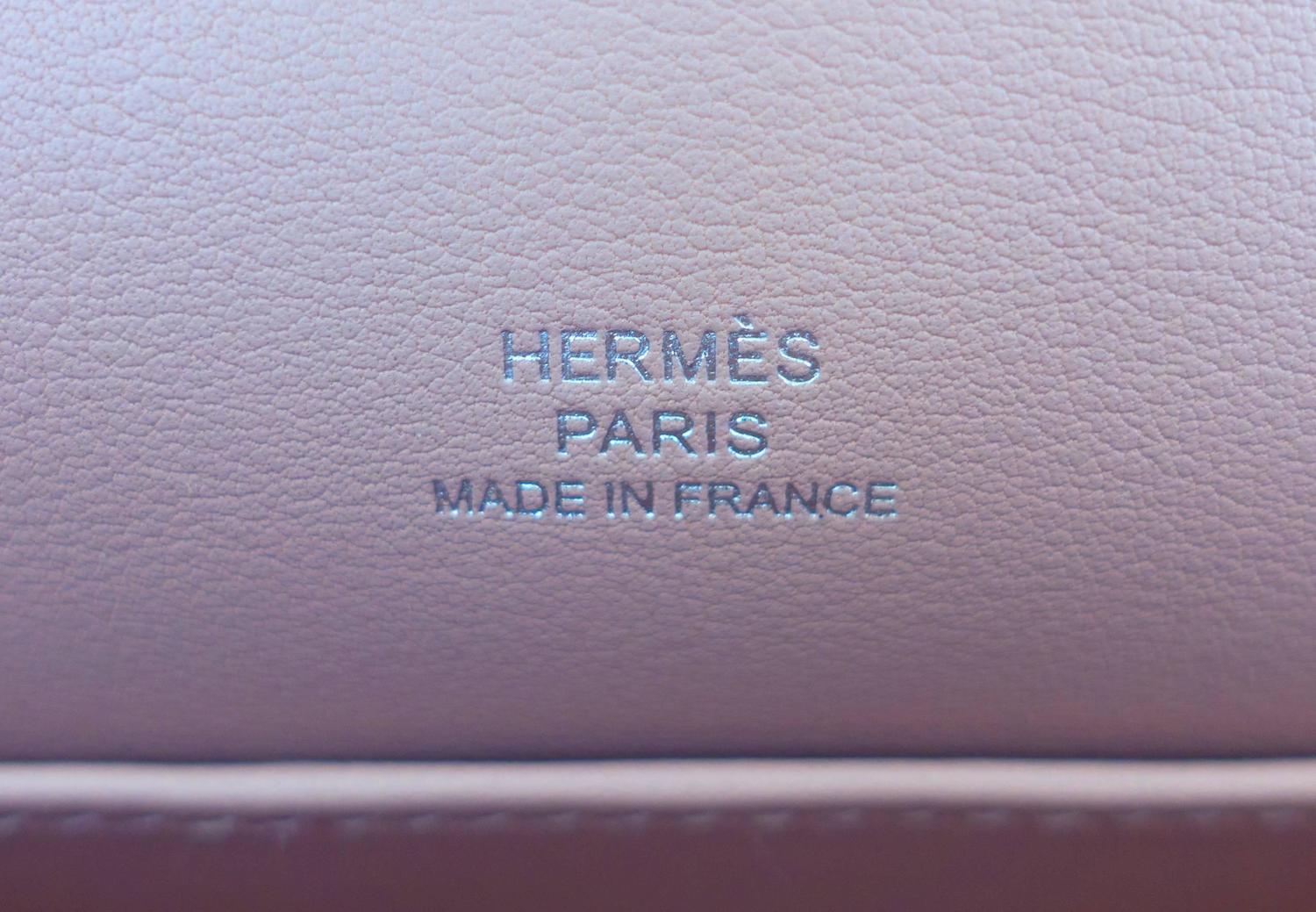 hermes bags for sale - Hermes Glycine Kelly Pochette Cut Clutch Bag Palladium Lavender ...