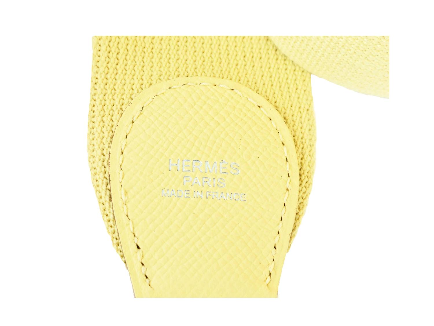 Hermes Jaune Poussin Evelyne PM Messenger Leather Bag Perfect for ...  