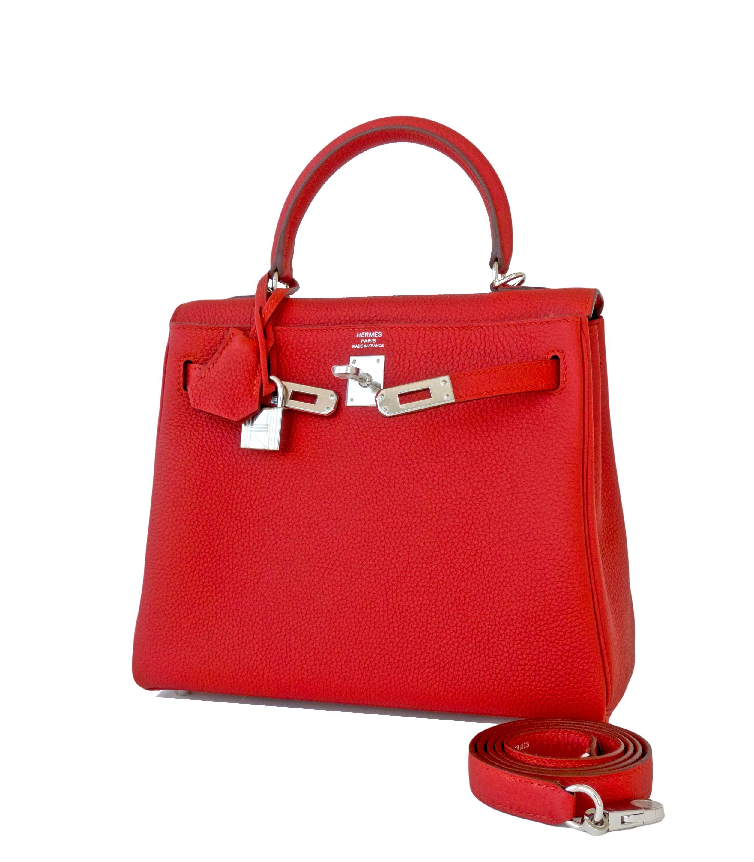 red kelly bag