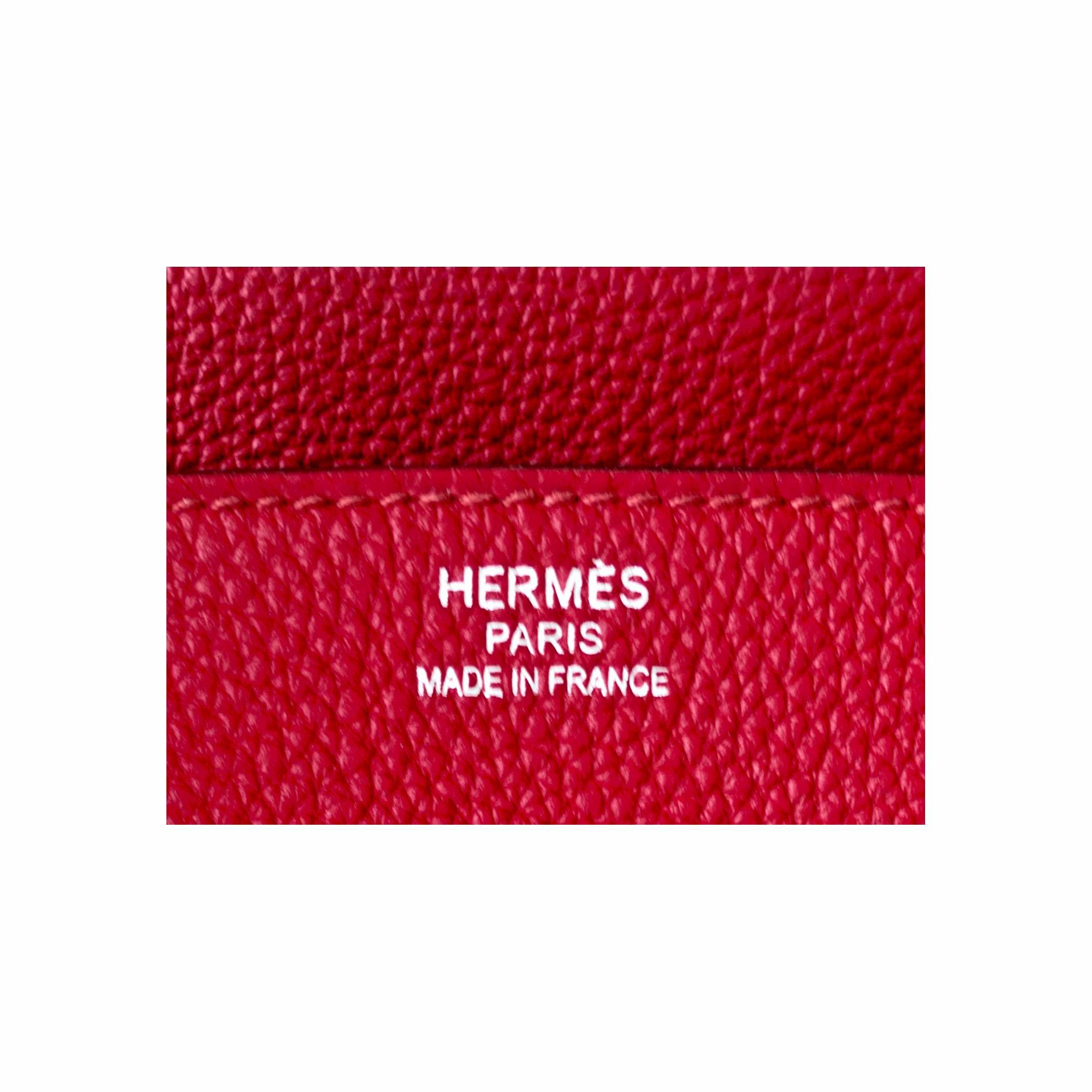 Hermes Rouge Grenat Garnet Red 35cm Birkin Togo Palladium Hardware Jewel 1