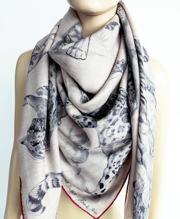 hermes cashmere silk scarf