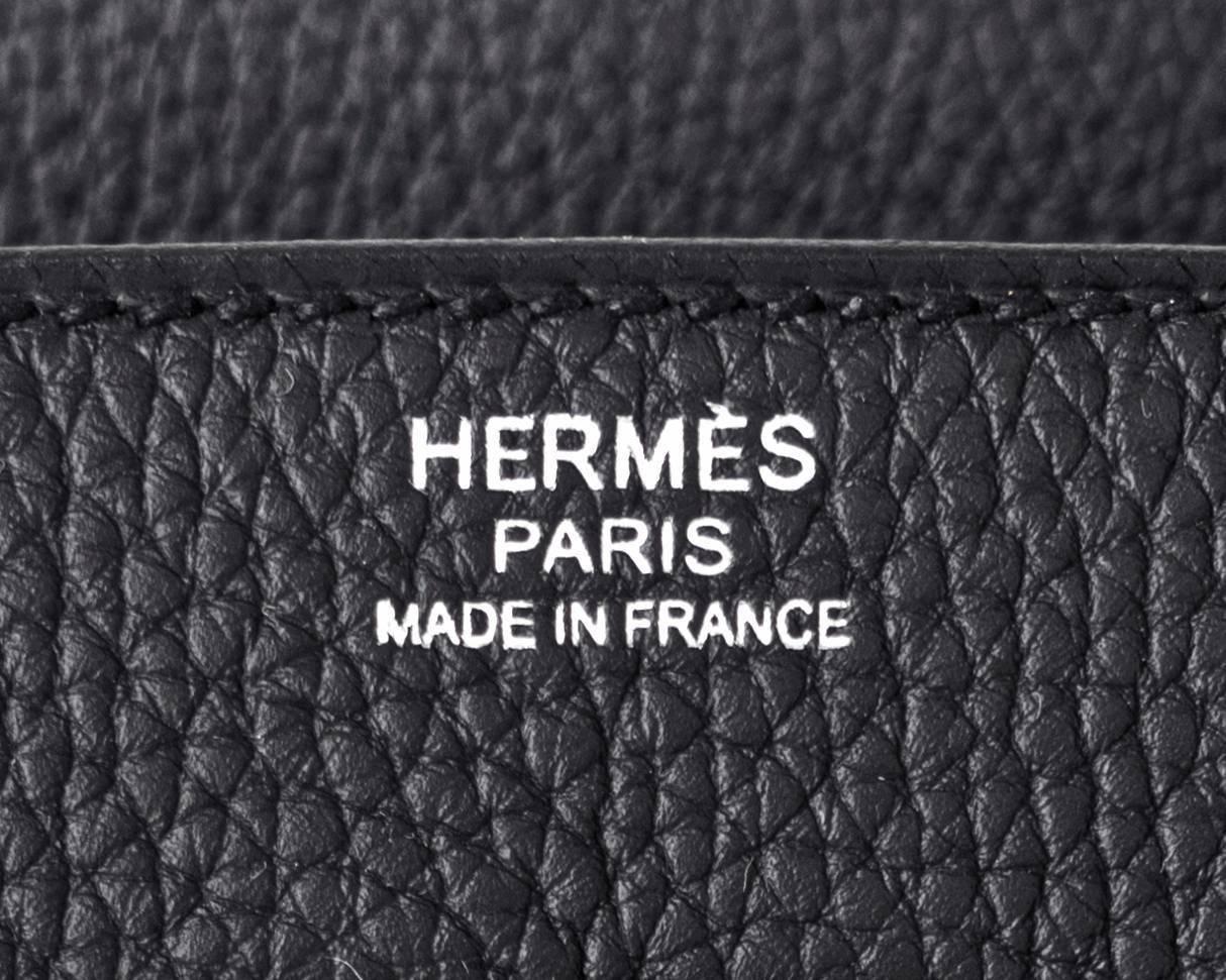Fashionista Hermes Black Togo 30cm Birkin Palladium Hardware Bag 2016 X Stamp 4