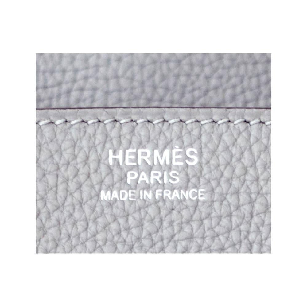 Women's Hermes Gris Mouette New Grey 30cm Togo Birkin Bag Palladium So Chic