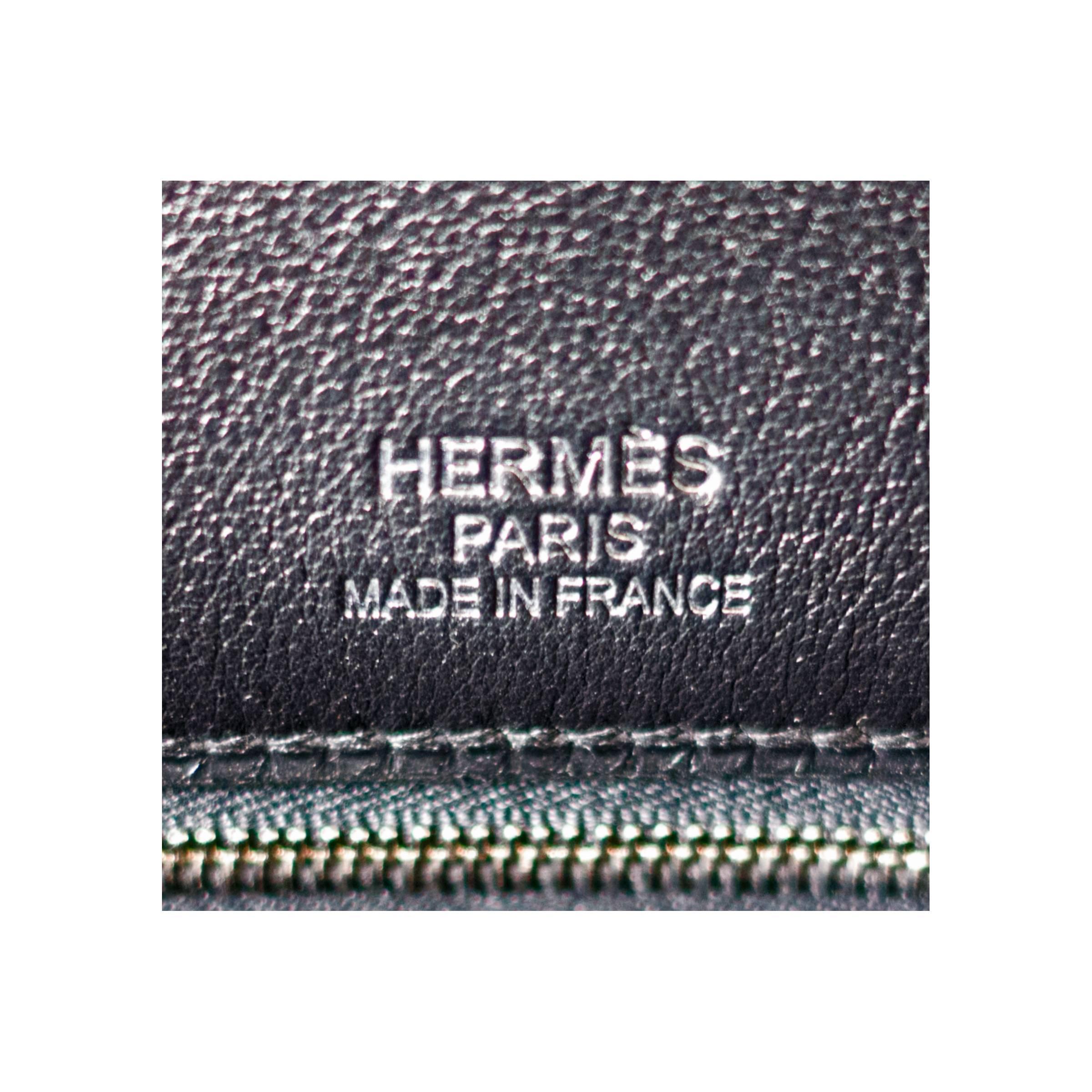 Ultra Limited Hermes Black Swift Criss Cross Ecru Graphite Toile 35cm Birkin VIP 3