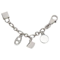 Hermes Silver Olga Charm Silver for Birkin and Kelly Bag Rare