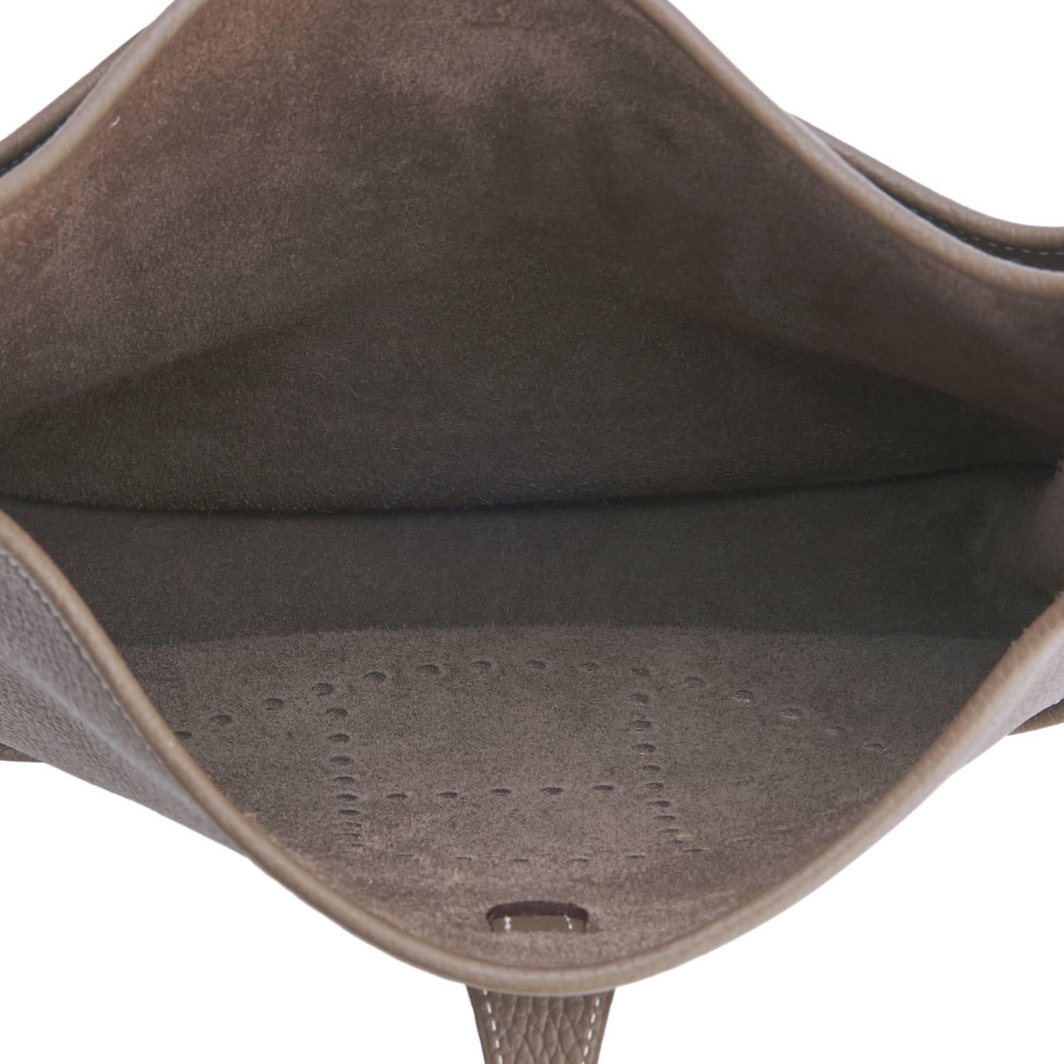 hermes evelyne bag taupe