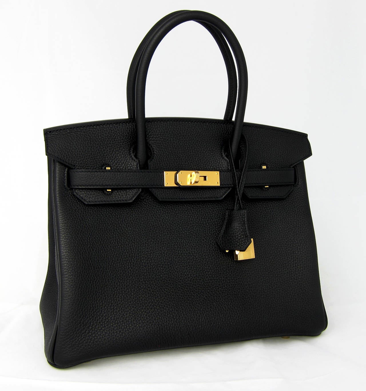 Hermes 30cm Black Birkin Togo Gold Hardware GHW Bag Tote MOST REQUESTED 4