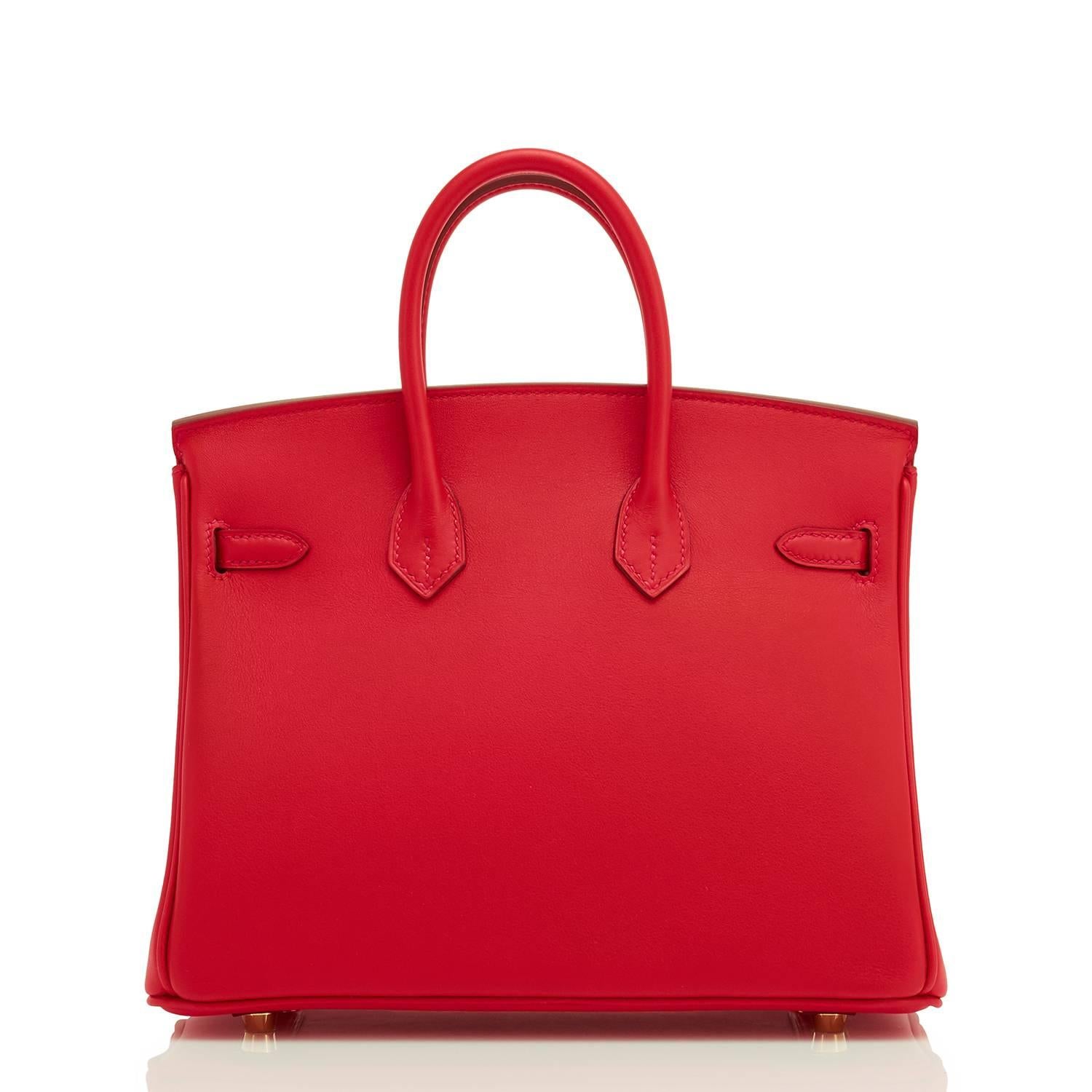 hermes red bag